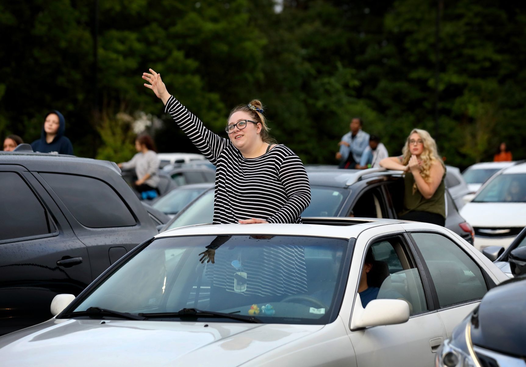 Parking Lot Praisin' at Faith Church in Sunset Hills